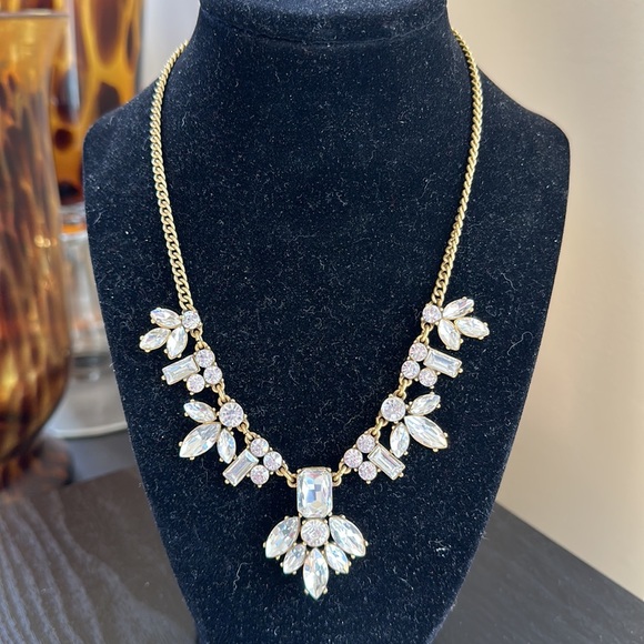 J. Crew Jewelry - J.Crew Rhinestone Statement Necklace